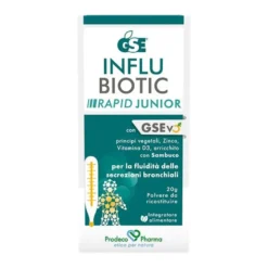 Gse Influbiotic Rapid Junior Integratore Benessere Vie Respiratorie 20g