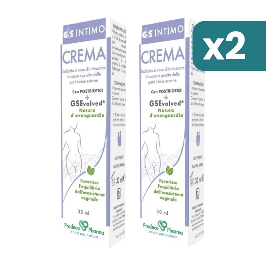 Gse Intimo Crema Intima 2 confezioni da 30ml