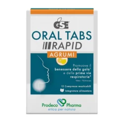 Gse Oral Tabs Rapid Agrumi 12 Compresse Masticabili