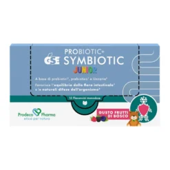 Gse Probiotic Symbiotic Junior Integratore Flora Intestinale Bambini Gusto Frutti Di Bosco 15 Flaconcini