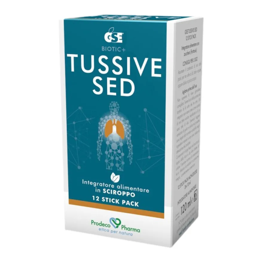 Gse Tussive Sed Sciroppo Tosse Secca E Grassa 12 Stickpack Da 10ml