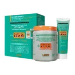 Guam Fanghi D'alga A Freddo Formato Convenienza 1kg + Crema Gel Anticellulite 250ml