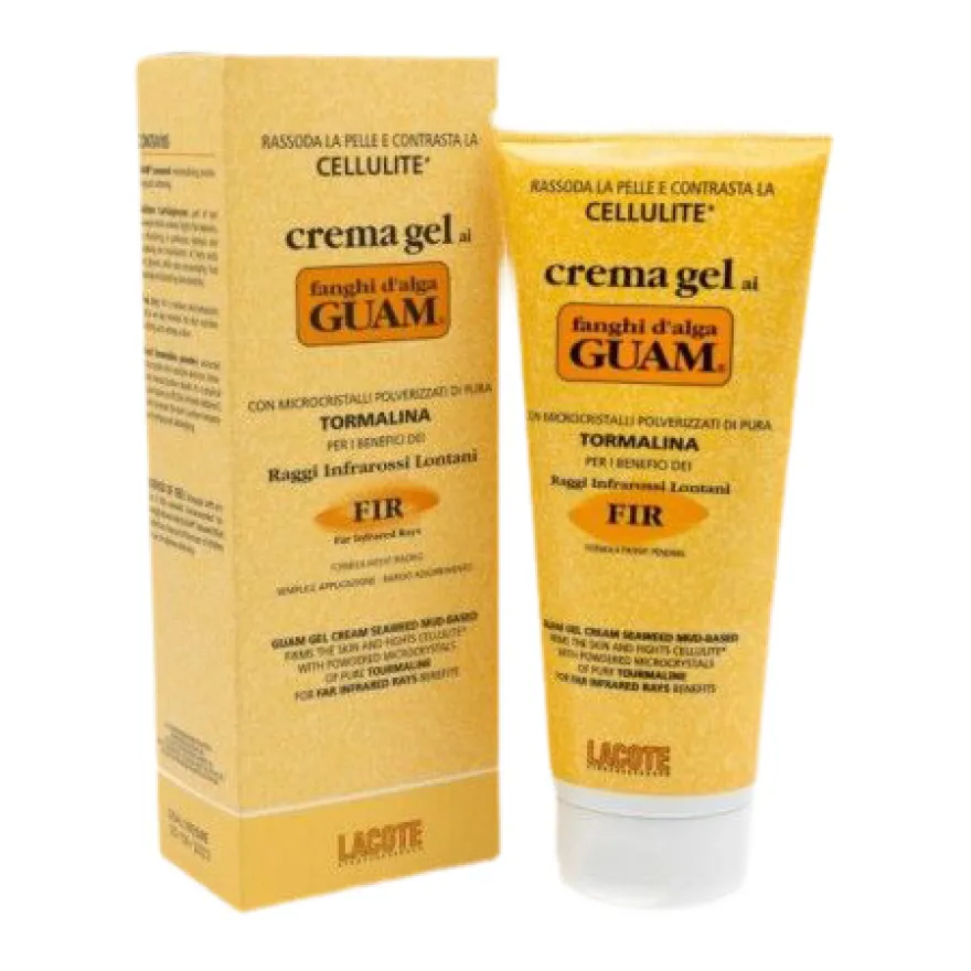 Guam Fanghi D'alga Fir Anticellulite Crema Gel Tormalina 200ml