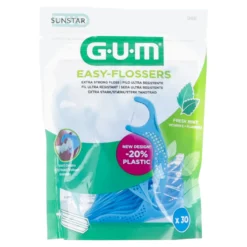 Gum Easy Flossers Forcella 30 Pezzi