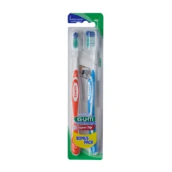 Gum Super Tip Spazzolino Manuale Medio 2 Pezzi