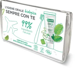 Gum Travel Kit Bio Da Viaggio Dentifricio E Spazzolino