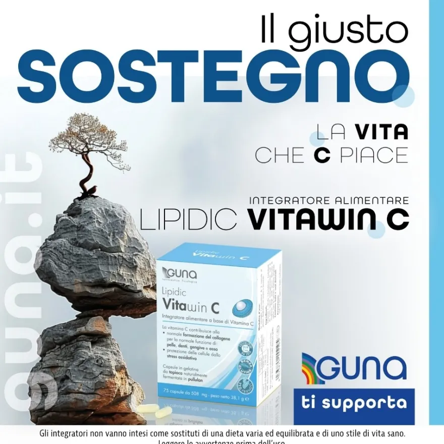 Guna Lipid Vitawin C Integratore Di Vitamina C 75 Capsule