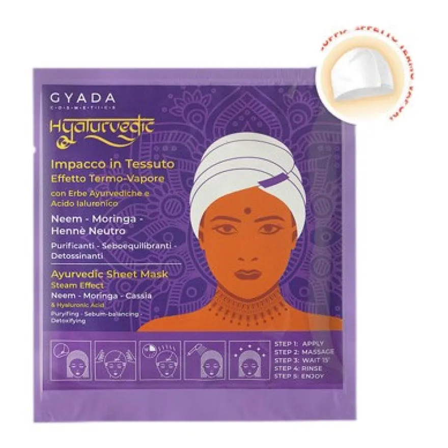 Gyada Cosmetics Impacco Ayurvedico Purificante Capelli Grassi 60ml