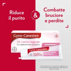 Gyno Canesten Crema Per Candida Prurito Bruciore Intimo Perdite Infezioni Vaginali 30g