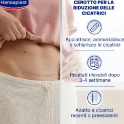 Hansaplast Cerotti Riduzione Delle Cicatrici Xl 21 Pezzi Da 3 X 14,6cm