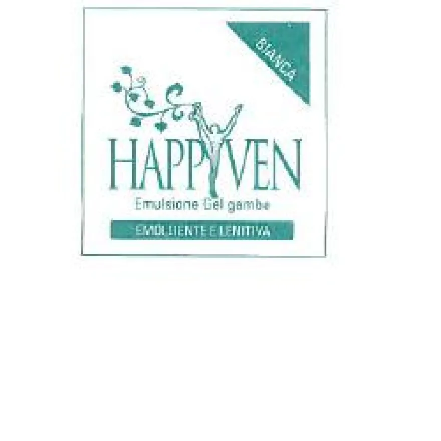 Happyven Bianca Gel Emolliente Gambe Affaticate 150ml