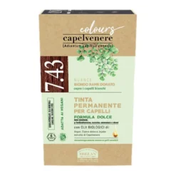 Helan Capelvenere Colours Tinta Capelli 7,43n Biondo Rame Dorato 1 Kit
