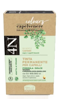 Helan Capelvenere Colours Tinta Capelli Permanente 4n Castano