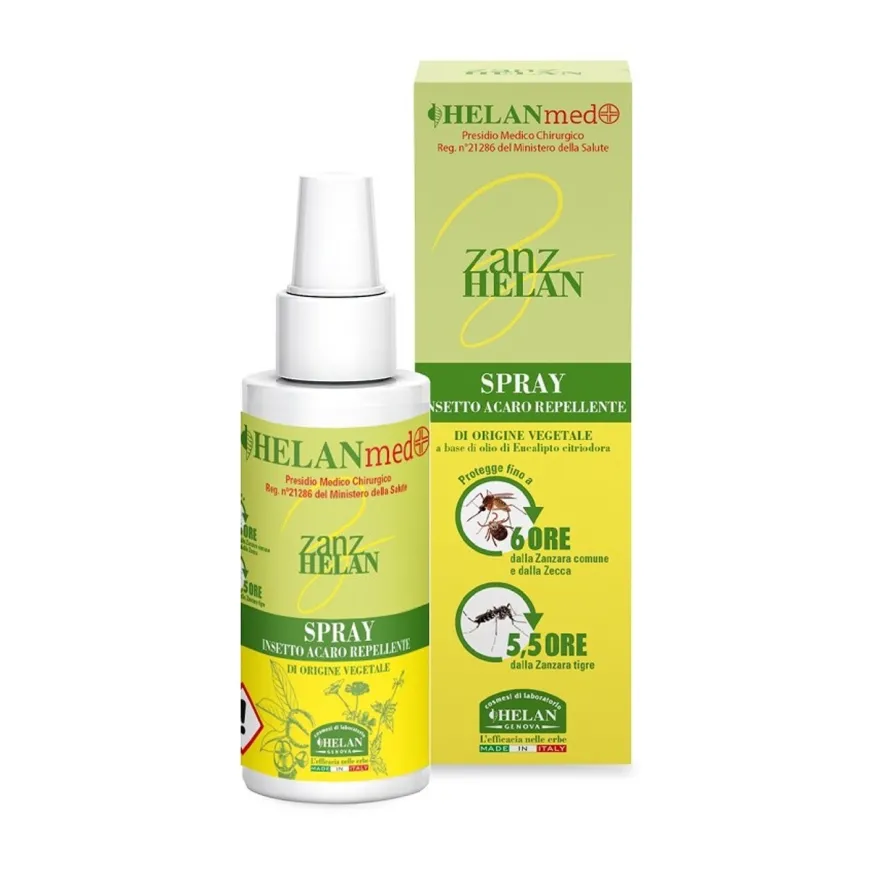 Helan Med Zan Helan Spray Insetto Acaro Repellente 100ml