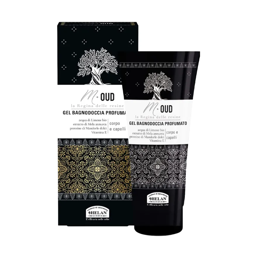 Helan M-oud La Regina Delle Resine Gel Bagnodoccia Profumato Corpo E Capelli 200ml