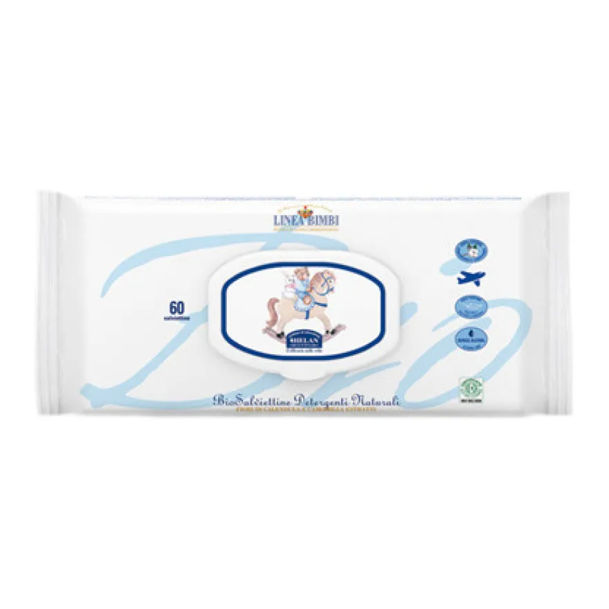 Helan Salviettina Detergente Naturale Per Bambini 60 Pezzi