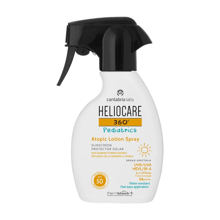 Heliocare 360 Pediatrics Atopic Lozione Spray Spf50 250ml
