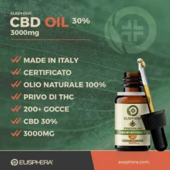 Hemp Extract 30% Olio Cbd 3000 Mg 10ml
