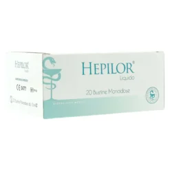 Hepilor Liquido Sciroppo Per Uso Orale 20 Bustine Monodose Da 10ml