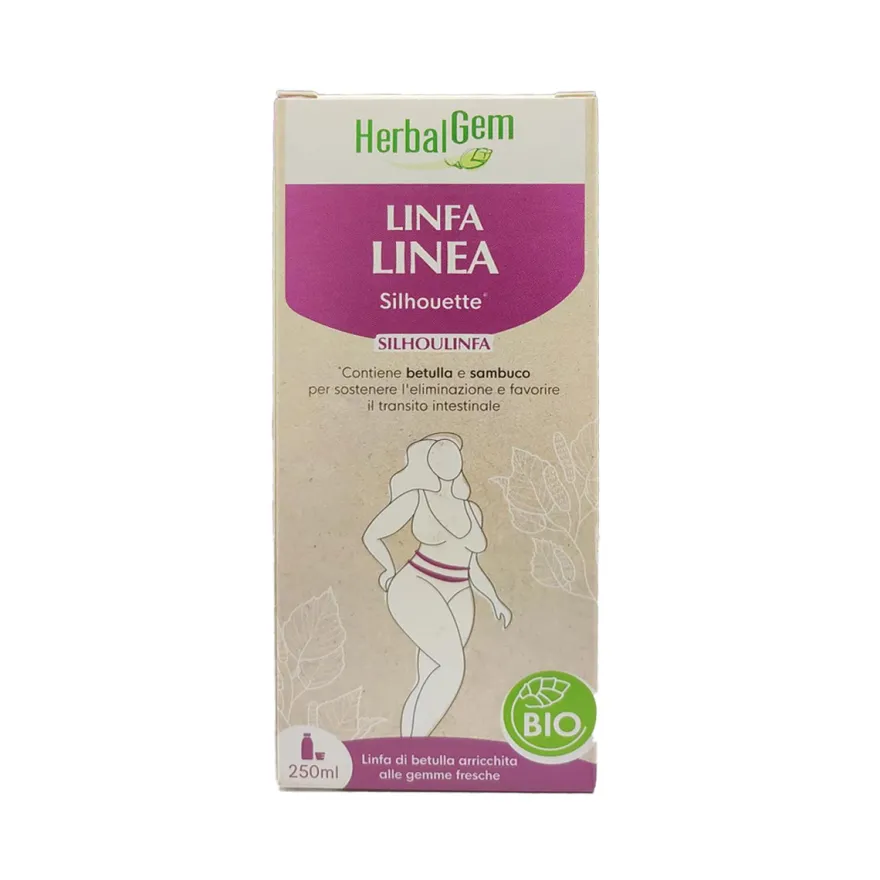 Herbalgem Linfa Linea Silhoulinfa Integratore Transito Intestinale 250ml