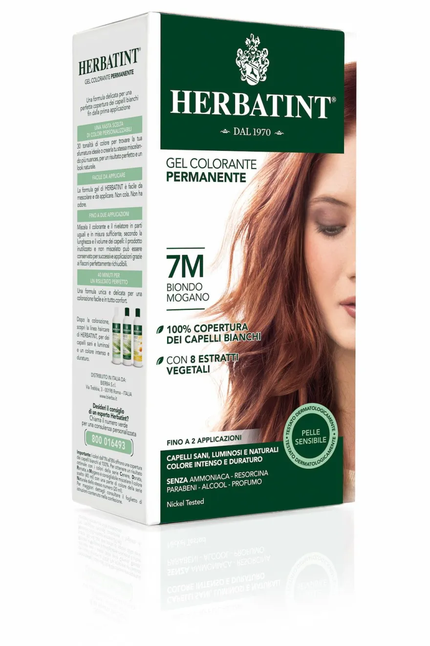 Herbatint Gel Colorante Permanente 7m Biondo Mogano 150ml