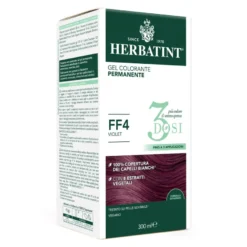 Herbatint Gel Colorante Permanente 3dosi Ff4 Violet Colorazione Permanente Per Capelli Senza Ammoniaca 300ml
