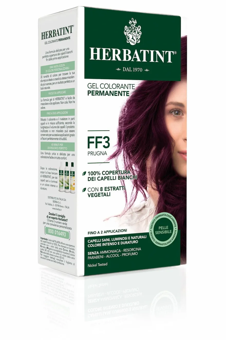Herbatint Gel Colorante Permanente Ff3 Prugna 150ml