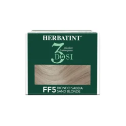 Herbatint Gel Colorante Permanente 3dosi Ff5 Biondo Sabbia Colorazione Permanente Per Capelli Senza Ammoniaca 300ml