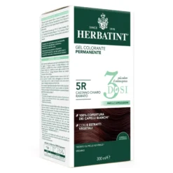 Herbatint Gel Colorante Permanente 3dosi 5r Castano Chiaro Ramato Tinta Permanente Capelli Senza Ammonia 300ml