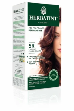 Herbatint Gel Colorante Permanente 5r Castano Chiaro Ramato 150ml