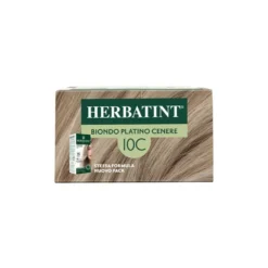 Herbatint Gel Colorante Permanente 3dosi 10c Biondo Platino Cenere Colorazione Permanente Per Capelli Senza Ammoniaca Permanente 170ml