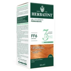 Herbatint Gel Colorante Permanente 3dosi Ff6 Orange Sabbia Colorazione Permanente Per Capelli Senza Ammoniaca 300ml