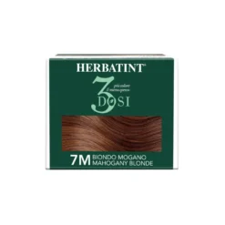 Herbatint Gel Colorante Permanente 3dosi 7m Biondo Mogano Tinta Permanente Capelli Senza Ammonia 300ml