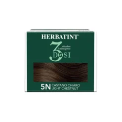 Herbatint Gel Colorante Permanente 3dosi 5n Castano Chiaro Tinta Permanente Capelli Senza Ammonia 300ml