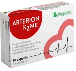 Herboplanet Arterion K2me Integratore Salute Cuore 30 Capsule