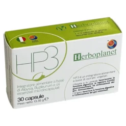 Herboplanet Hp3 Integratore Digestione E Motilità Gastrointestinale 30 Capsule