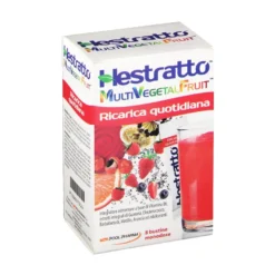 Hestratto Multi Vegetal Fruit Ricarica Quotidiana Integratore Energia 8 Bustine