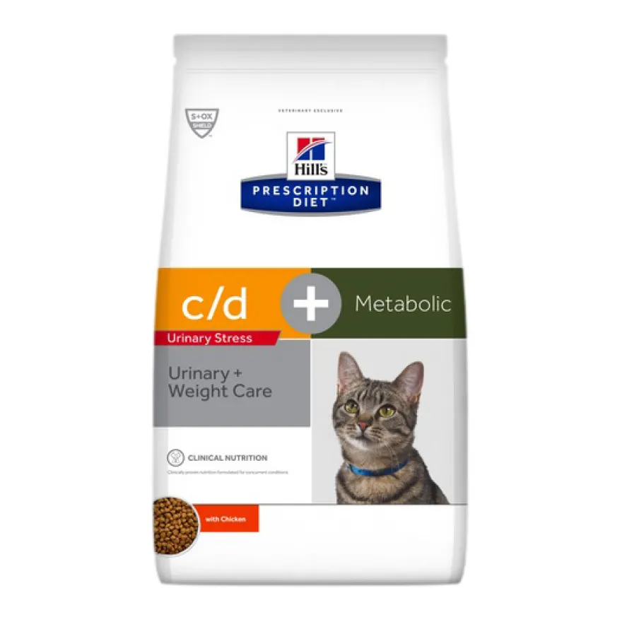 Hill's Pet Nutrition Secco Cibo Per Gatti Riduce Cistite E Peso 1,5kg