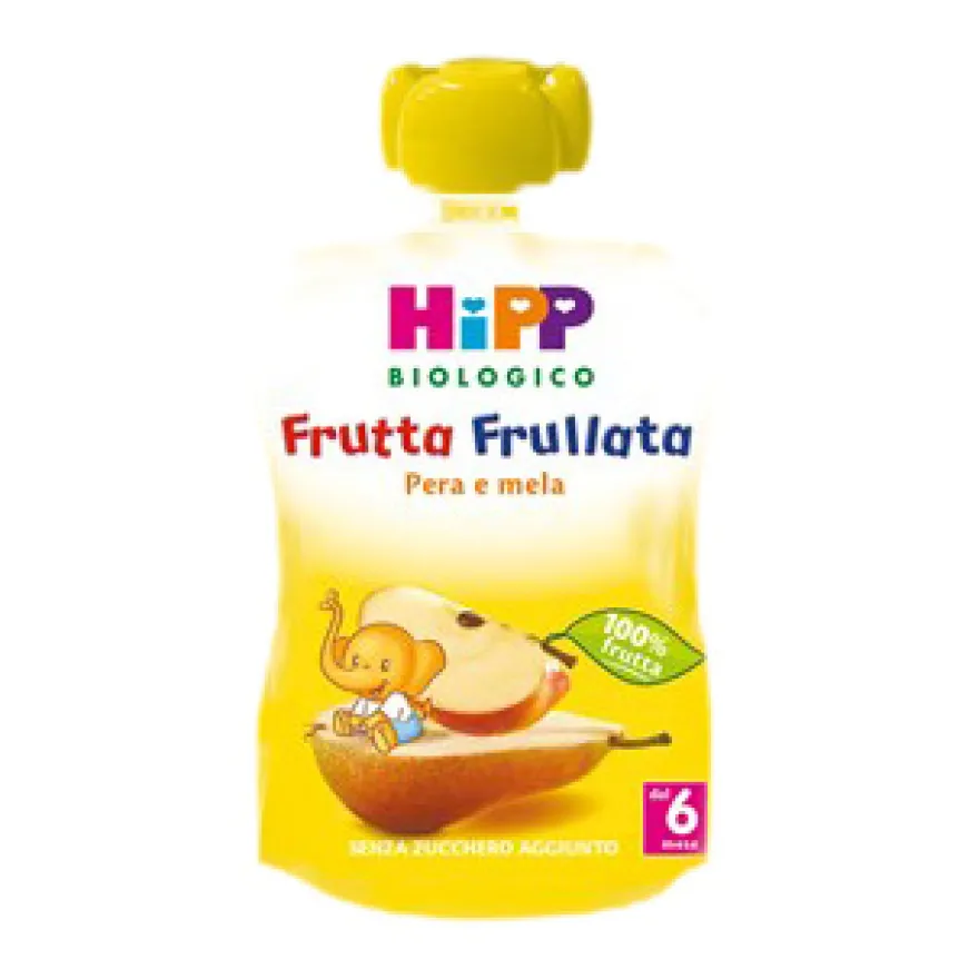 Hipp Biologico Frutta Frullata Pera E Mela 90g