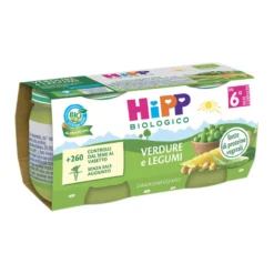 Hipp Bio Omogeneizzato Verdure E Legumi 2x80g