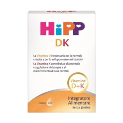 Hipp Dk Integratore Vitamina D3 E K1 Crescita Bambini 5ml