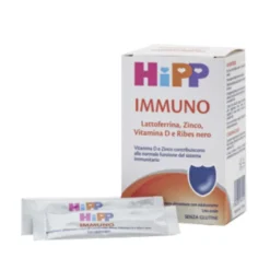 Hipp Immuno Integratore Difese Immunitarie Bambini 20 Stick Pack