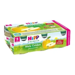 Hipp Omogeneizzato Mela Golden Biologico 80g 6 Vasetti