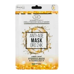 Hollywood Gold Mask Antiage Maschera Viso Idratante Illuminante