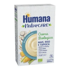 Humana Crema Mais Riso Tapioca Bio 200g