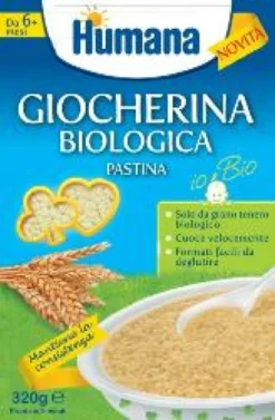 Humana Pastina Biologica Con Vitamina B1 320g