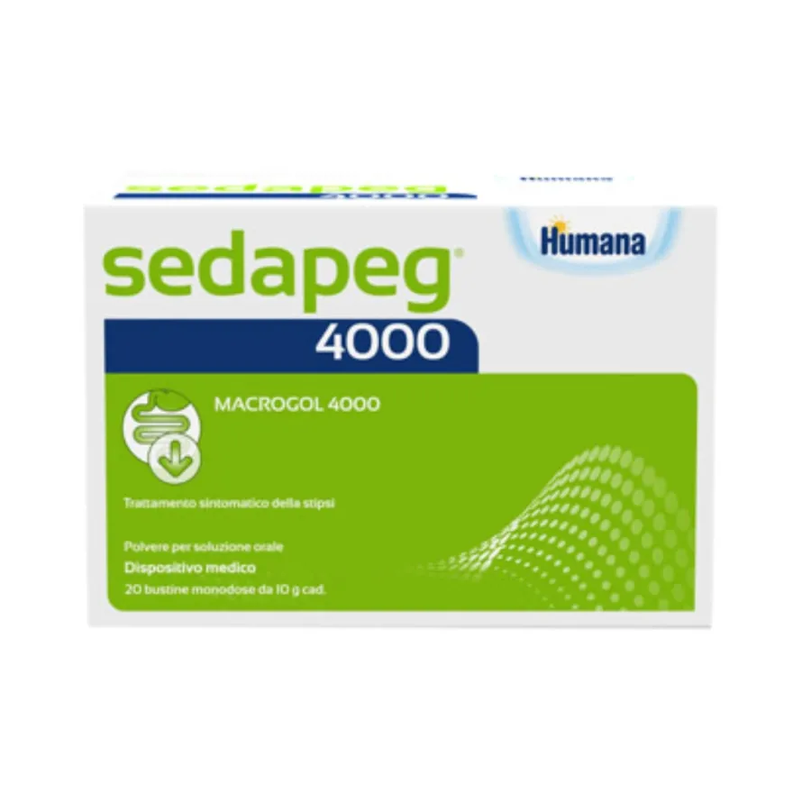 Humana Sedapeg 4000 Lassativo 20 Bustine