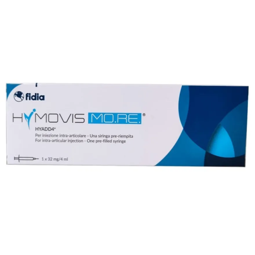 Hymovis Mo.re. Siringa Intra-articolare Preriempita Con Acido Ialuronico 32mg/4ml Per Dolori Articolari 4ml