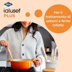 Ialuset Plus Crema Medicazione Ustioni 25g