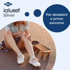 Ialuset Silver Medicazione Cicatrizzante Per Lesioni Cutanee Polvere Spray 125ml